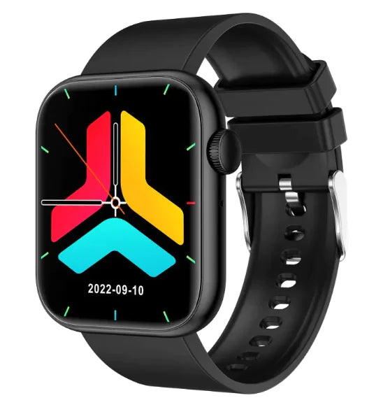 QX7 Smart Watch with Body Temperature Measurement, Bluetooth Calling & SOS, 1.85" Touchscreen - Multiple Colors