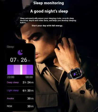 HT29 Smart Bluetooth Watch with Heart Rate, Blood Pressure, and Health Monitoring