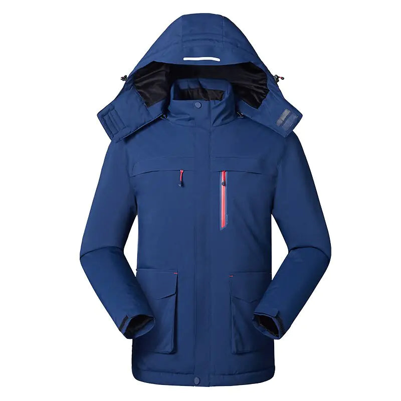 Smart Heated Jacket for Fishing and Skiing Apparel