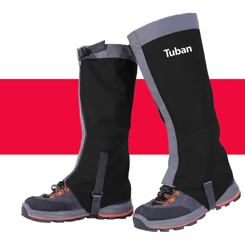Outdoor Waterproof Leg Gaiters for Hiking and Skiing