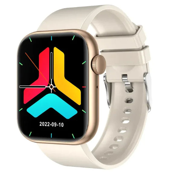 QX7 Smart Watch with Body Temperature Measurement, Bluetooth Calling & SOS, 1.85" Touchscreen - Multiple Colors