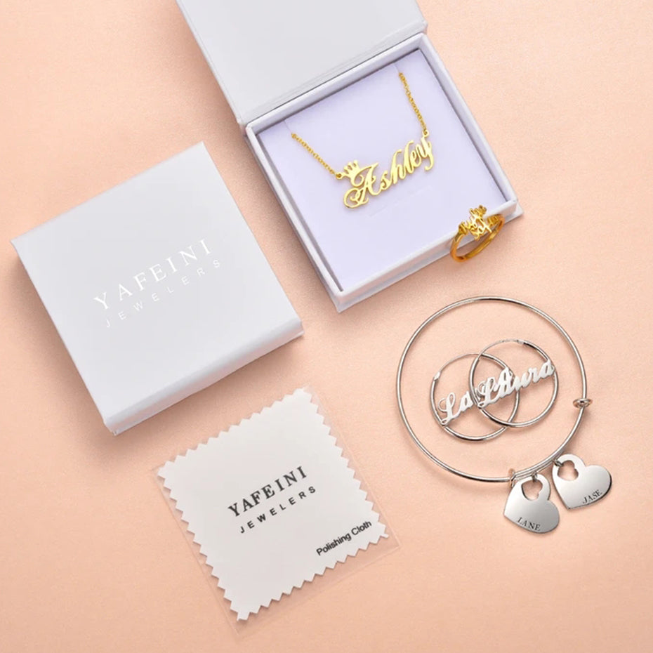 Custom Name Letter Earrings for Gifts and Personalization