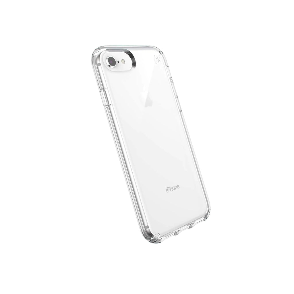 Speck Products Presidio Stay Clear iPhone SE (2022) Case| iPhone SE (2020)| iPhone 8| iPhone 7 Clear/Clear