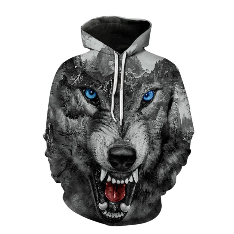 2023 Spring 3D Jesus Graphic Hoodie for Men