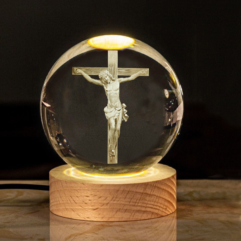 Luminous Crystal Office Display