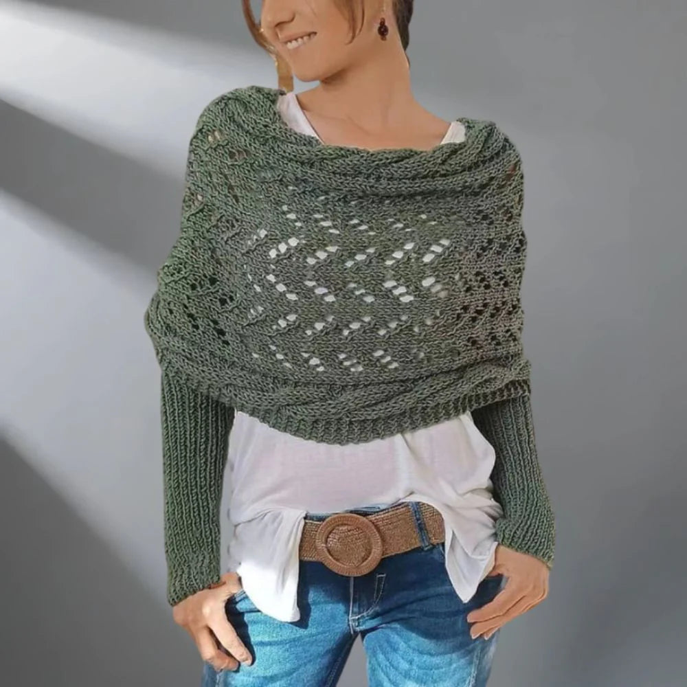 Autumn & Winter Knitted Shawl