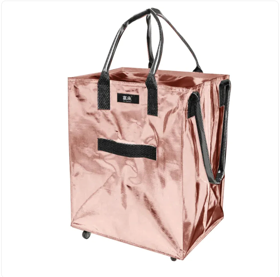 Thickened Folding Shopping Cart