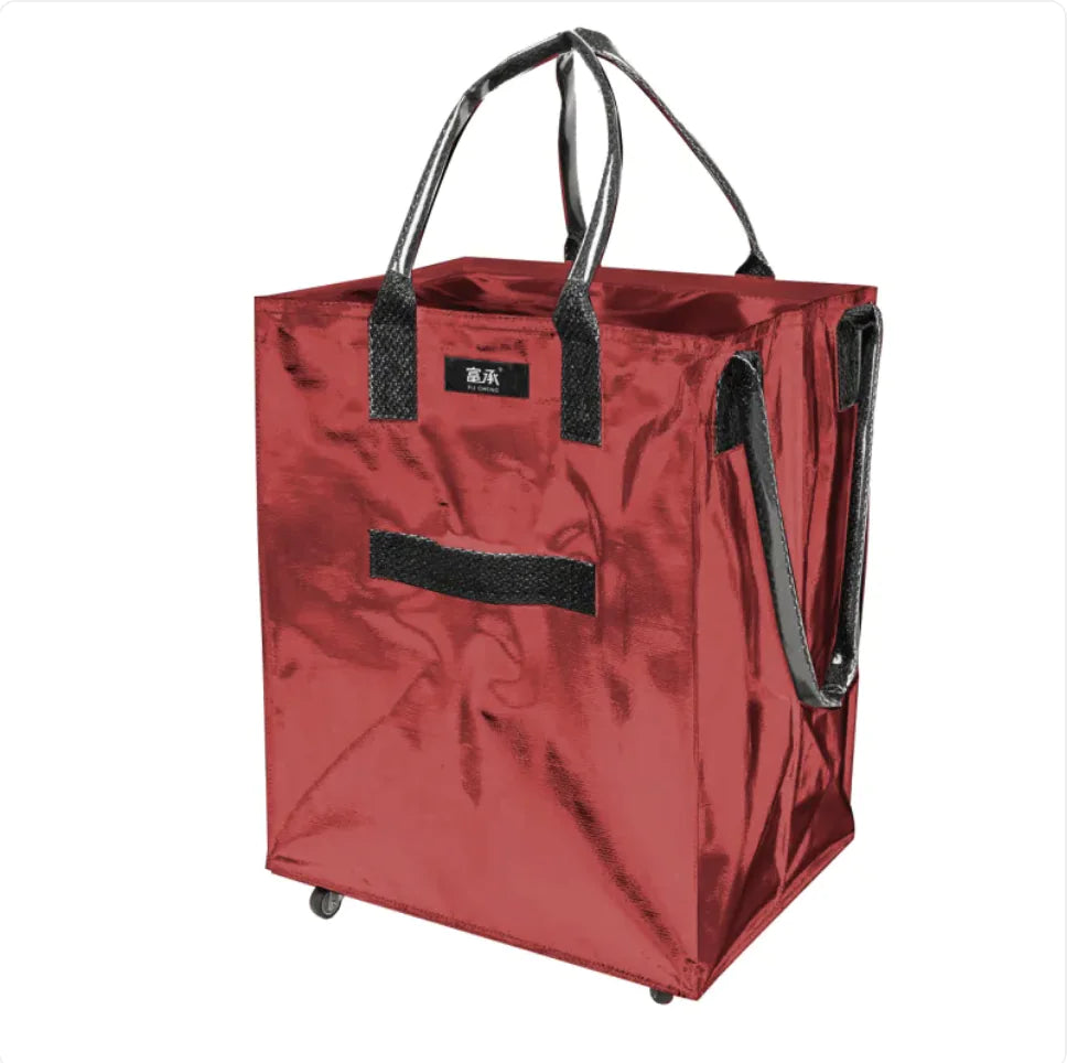 Thickened Folding Shopping Cart