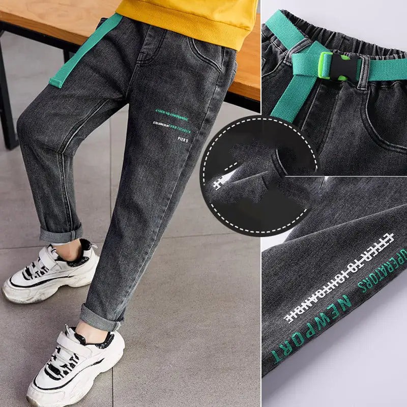 Boys' Winter Jeans Trousers