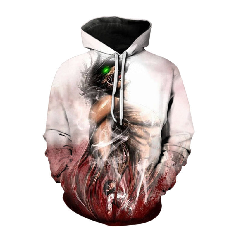 2023 Spring 3D Jesus Graphic Hoodie for Men