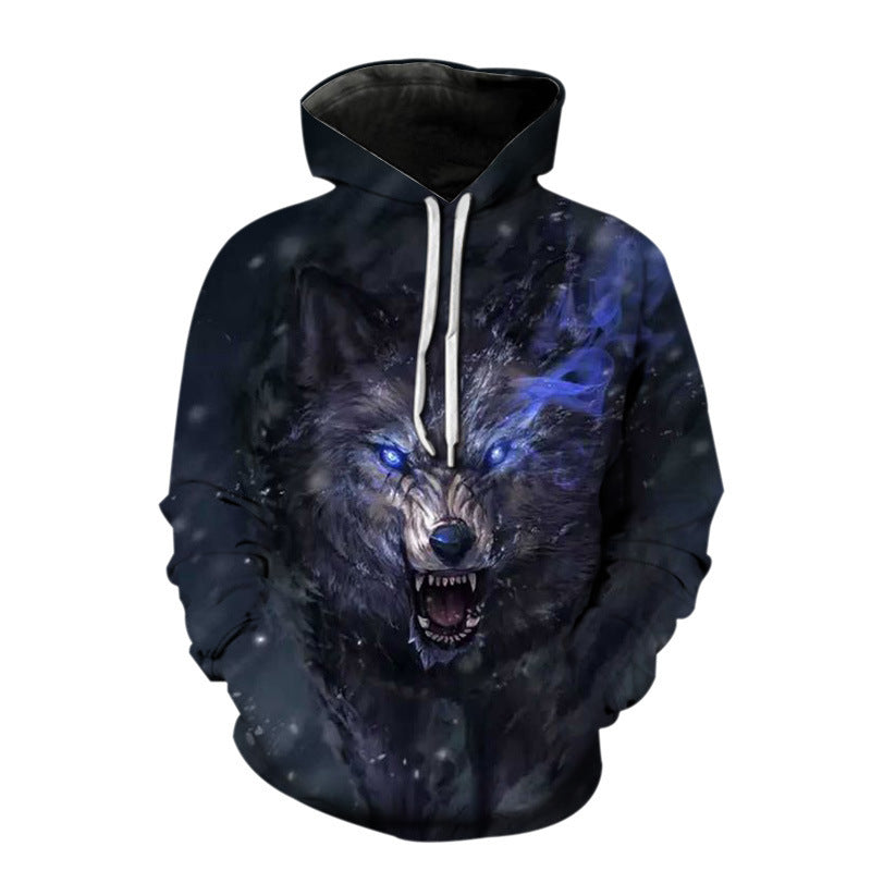 2023 Spring 3D Jesus Graphic Hoodie for Men