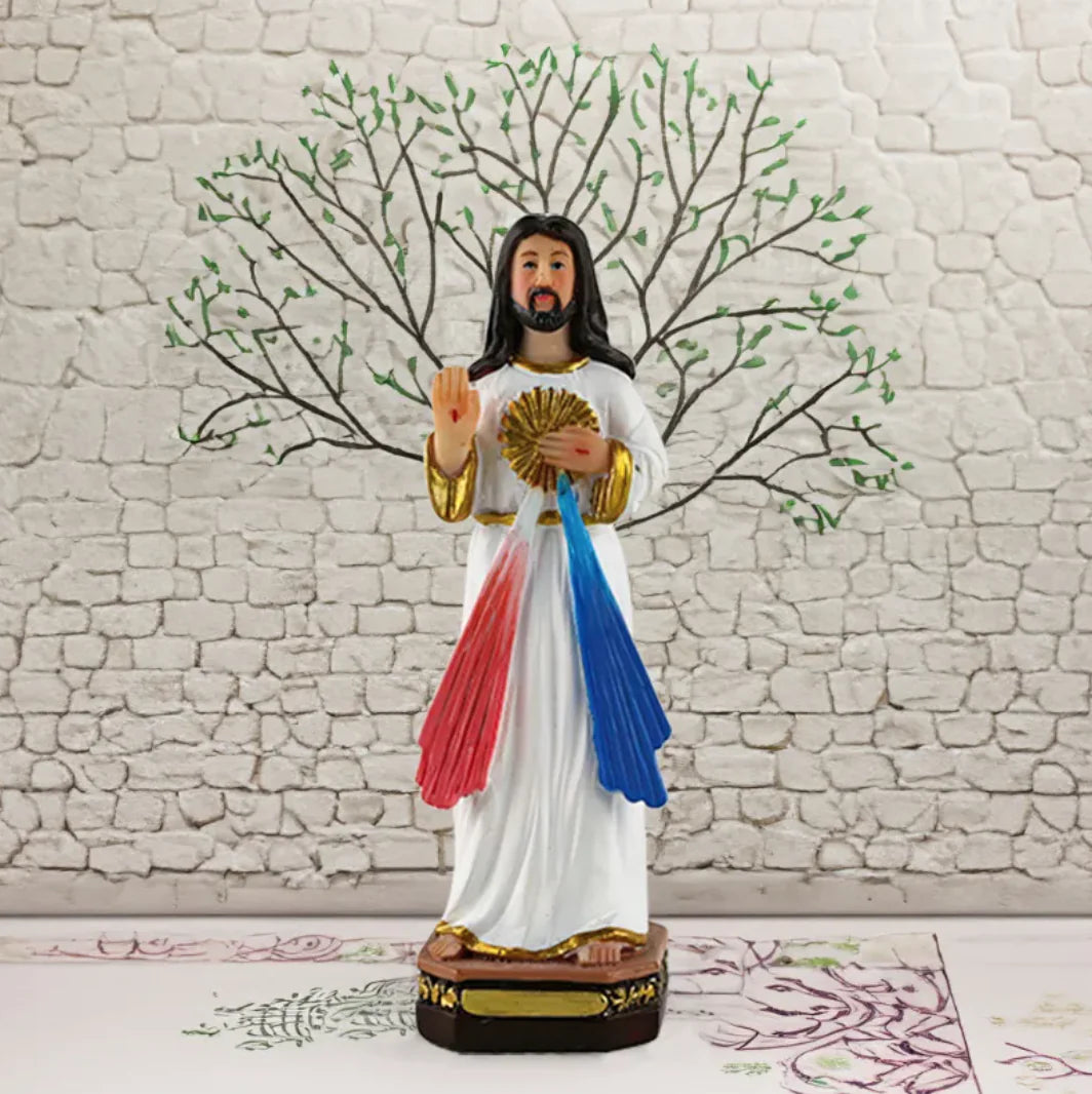 Nativity Scene Resin Figurine Set