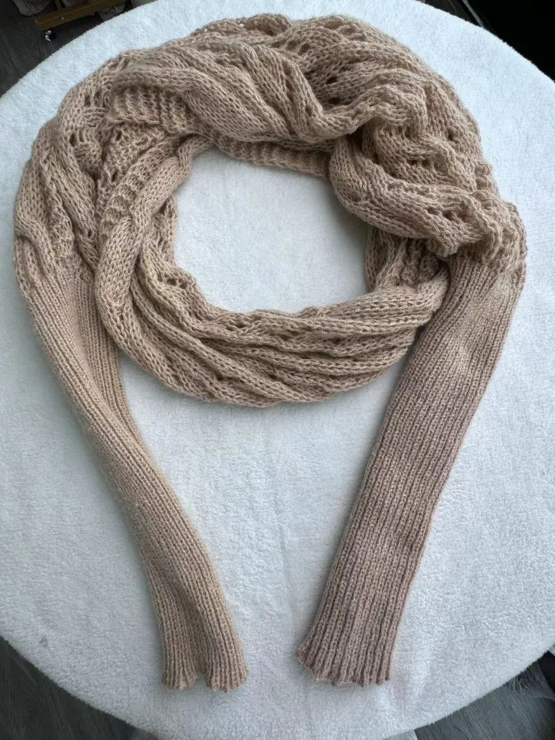 Autumn & Winter Knitted Shawl