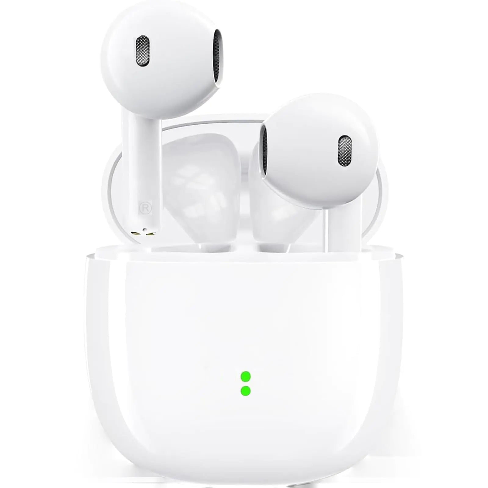 Wireless Earbuds In Ear Headphones Bluetooth 5.3 with HiFi Stereo Deep Bass Bluetooth Earbuds Noise Cancelling with Mic 24H Playtime Mini Ear Buds IPX7 Waterproof Earphones for Android iOS