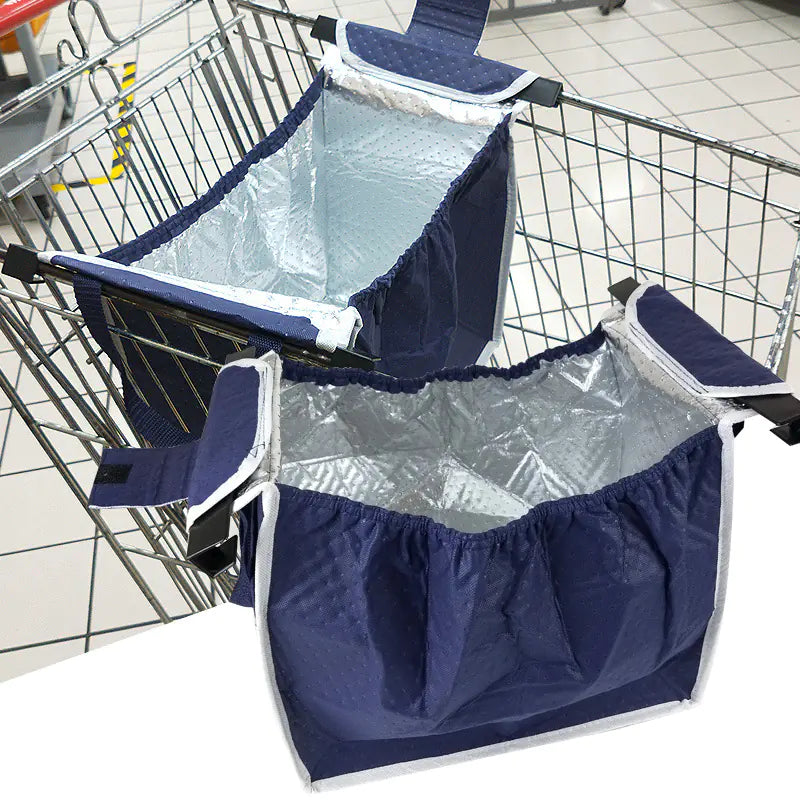 Insulated Shopping Bag for Supermarket Trolley