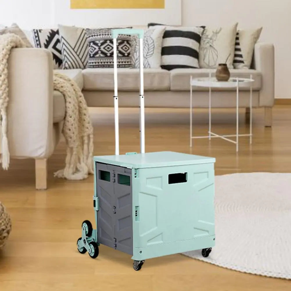 Wheeled Outdoor Picnic Cart for Shopping and Events