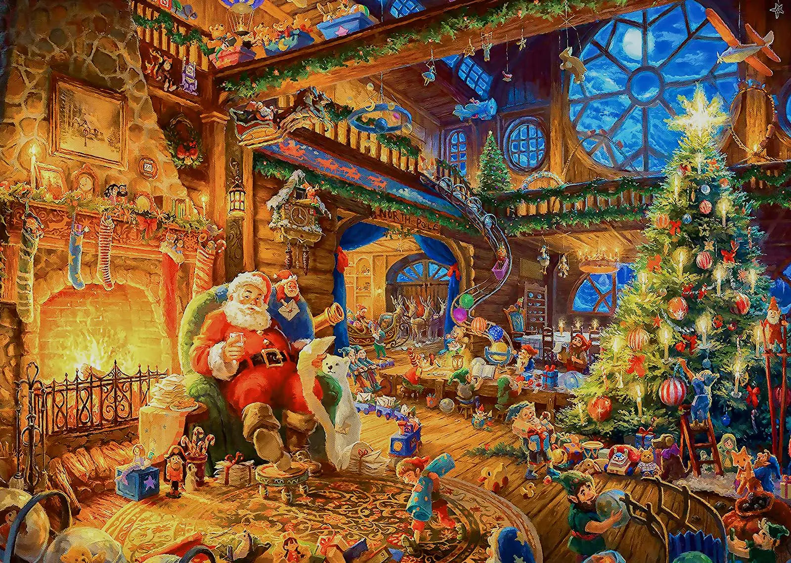 1000 Piece Christmas themed Puzzle for Adults