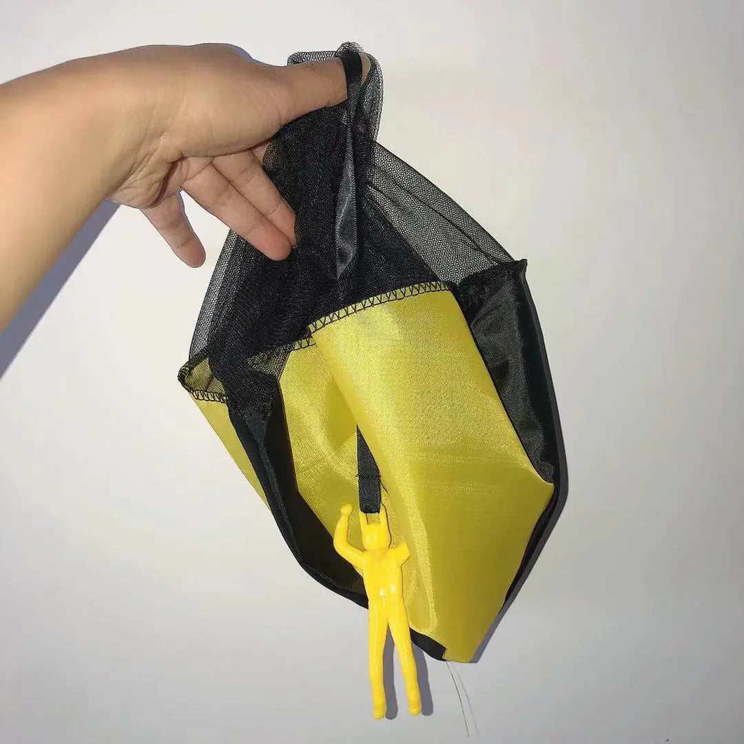 Children's Hand-Powered Parachute Toy for Outdoor Fun