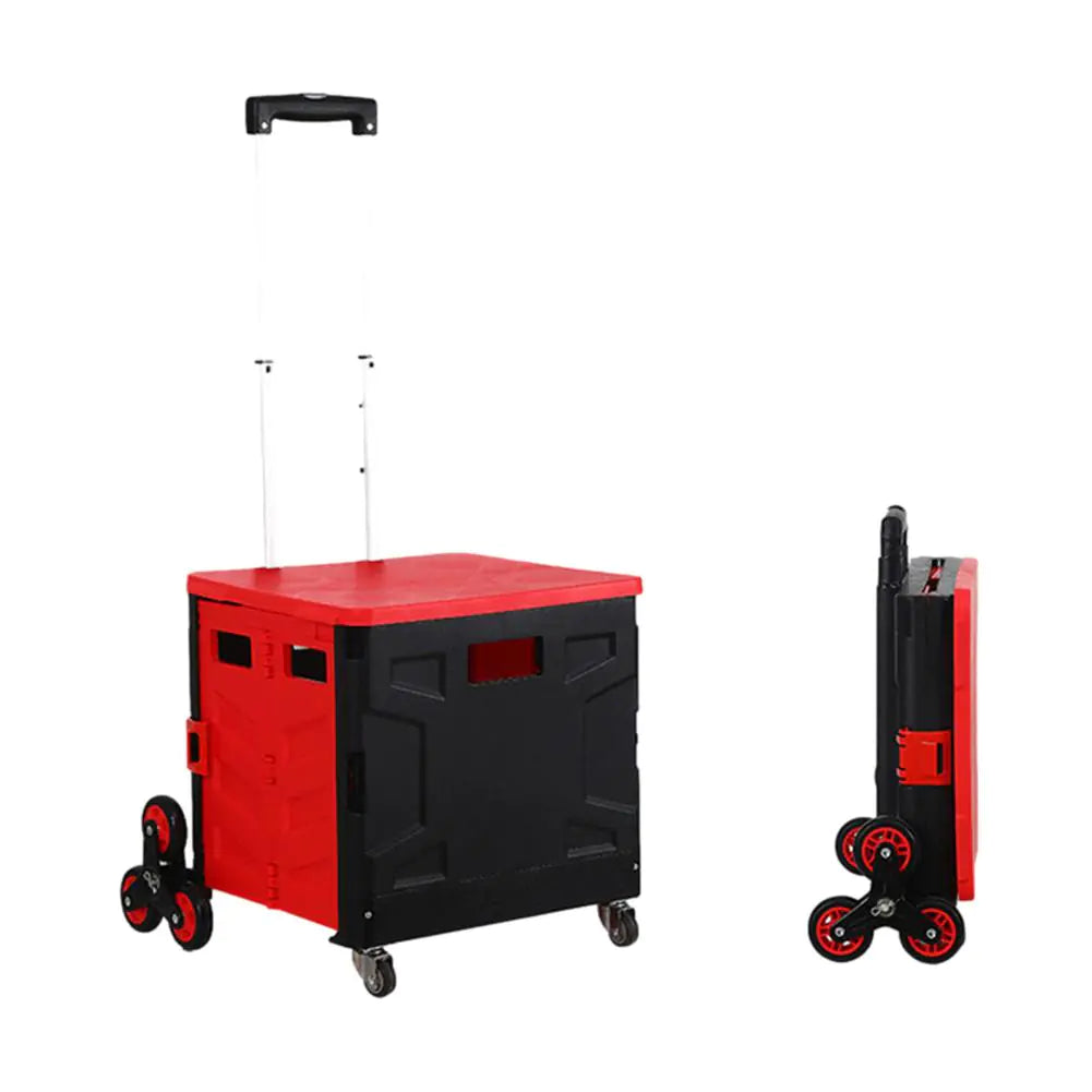 Wheeled Outdoor Picnic Cart for Shopping and Events