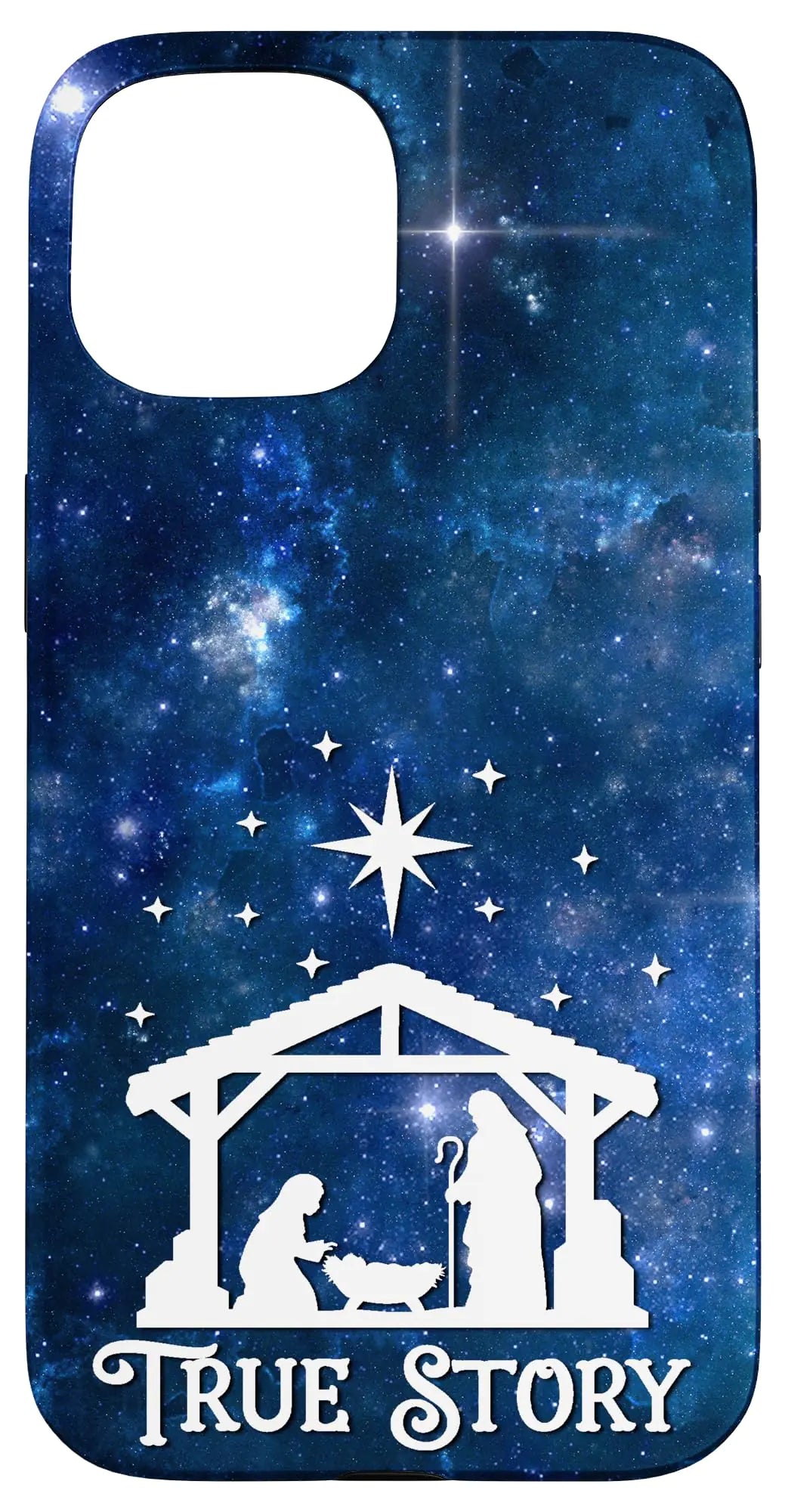 iPhone 15 Christmas Nativity Scene Case (1 Pc)