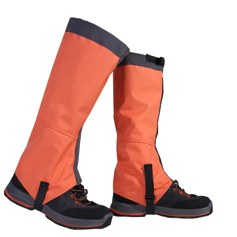 Outdoor Waterproof Leg Gaiters for Hiking and Skiing
