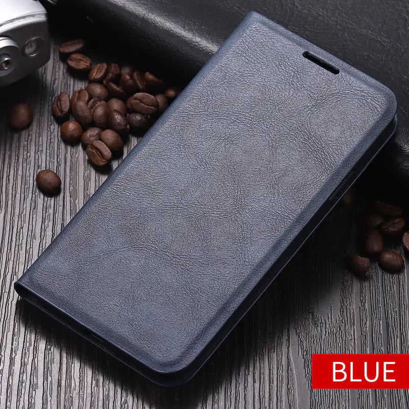 iPhone XS Flip Case - Luxury Protective Cover for iPhone