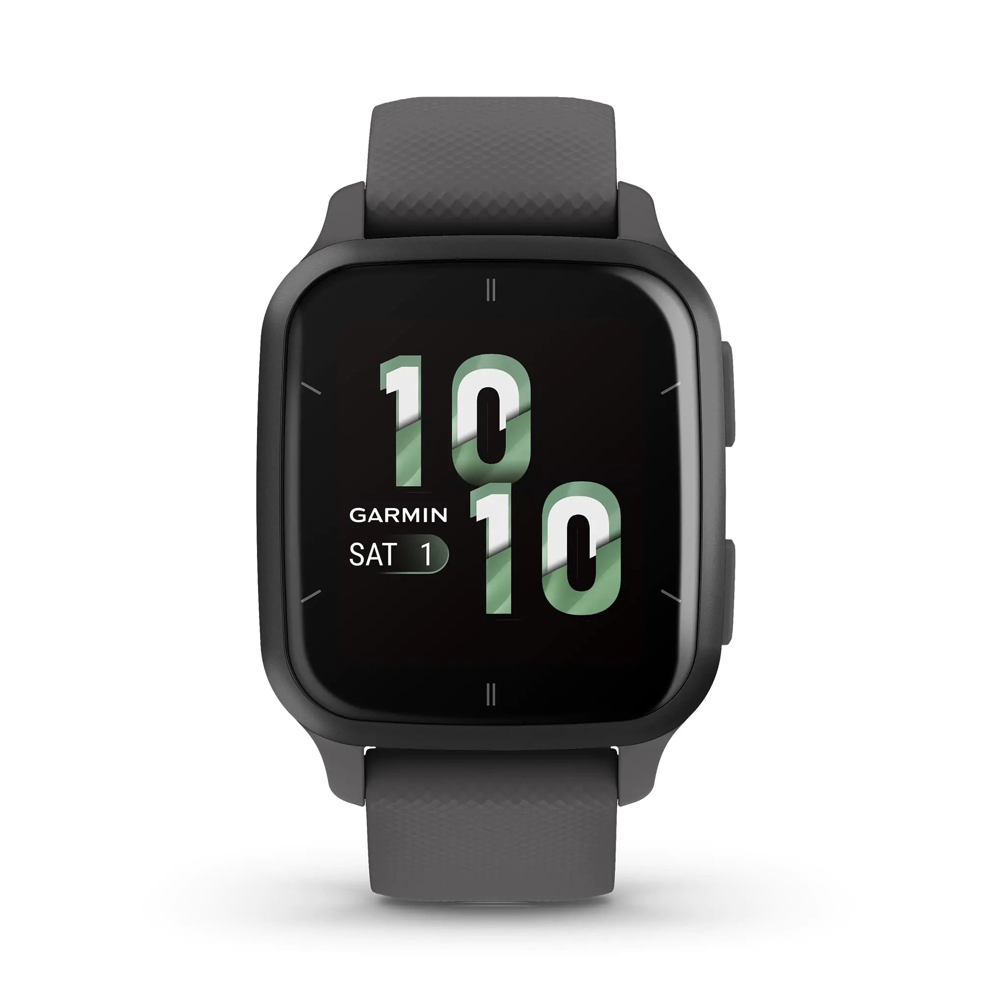Garmin Venu® Sq 2 GPS Smartwatch All-Day Health Monitoring Long-Lasting Battery Life AMOLED Display Slate and Shadow Gray