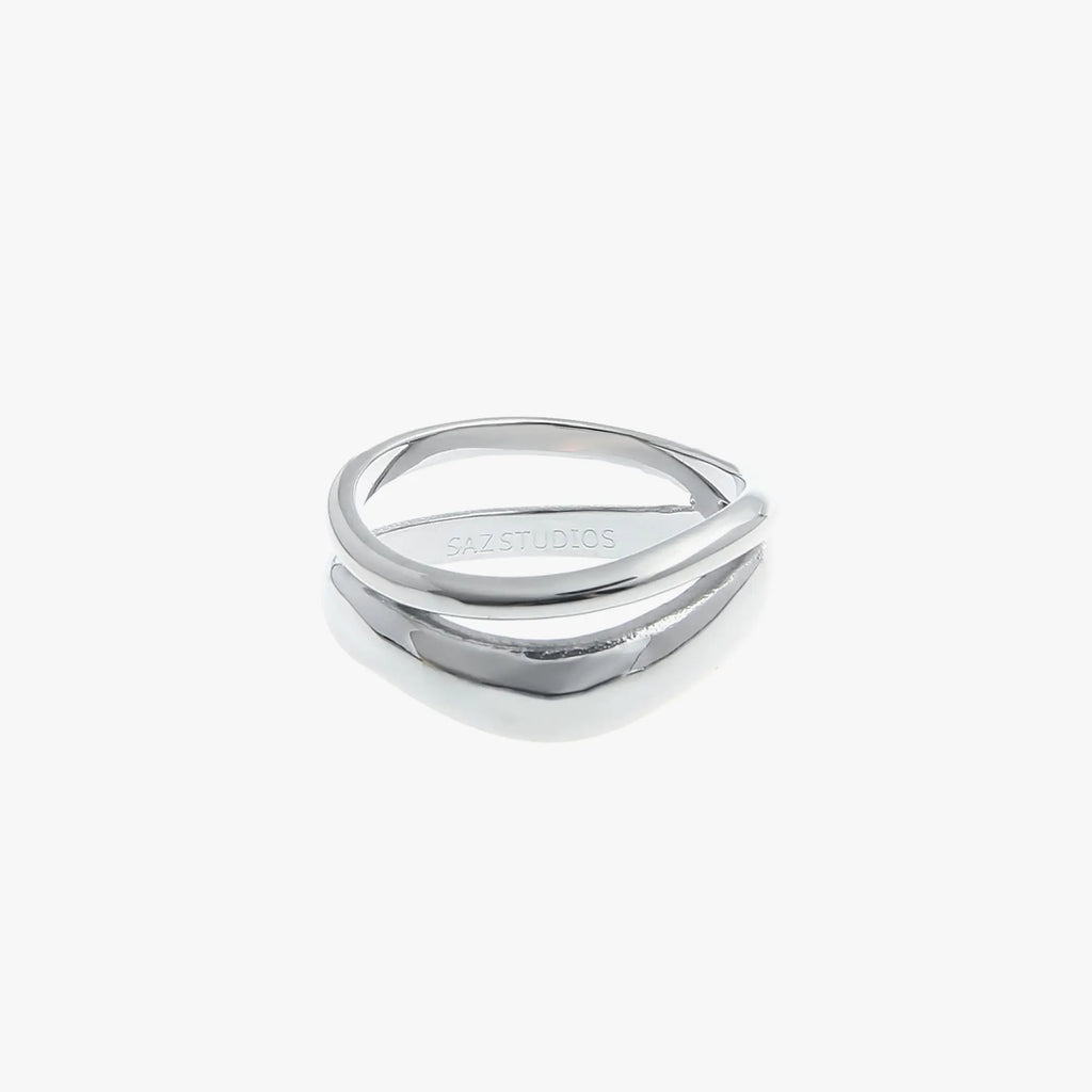 Double Layered Irregular Fashion Ring