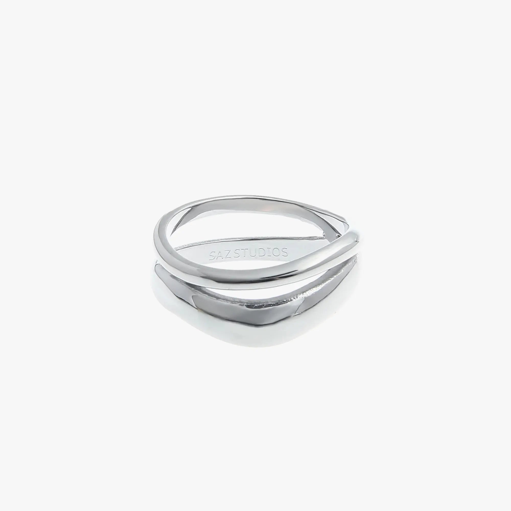 Double Layered Irregular Fashion Ring