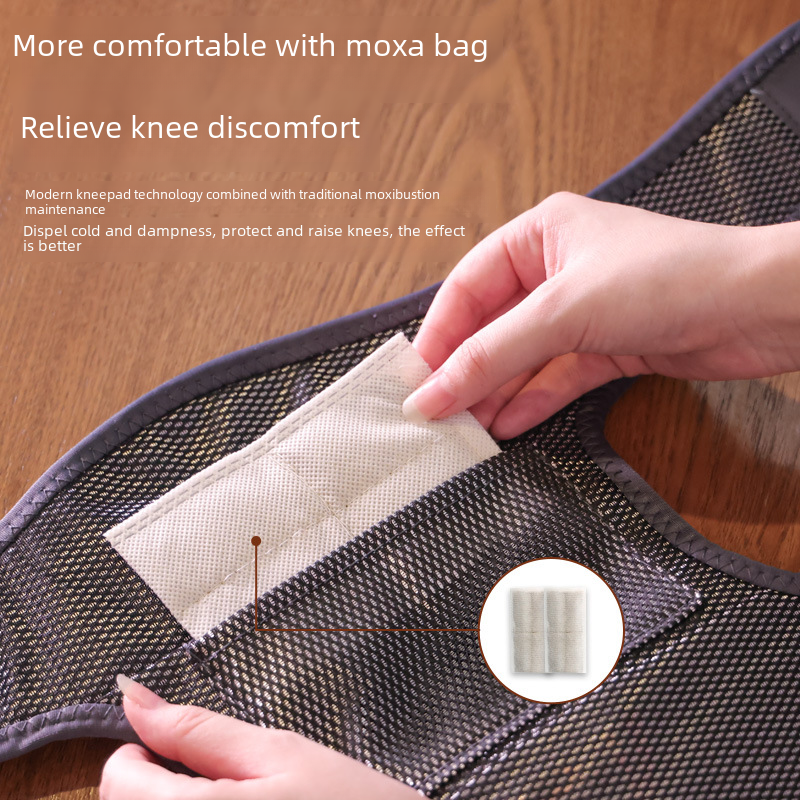 Self-Heating Knee Warmer and Electric Massager