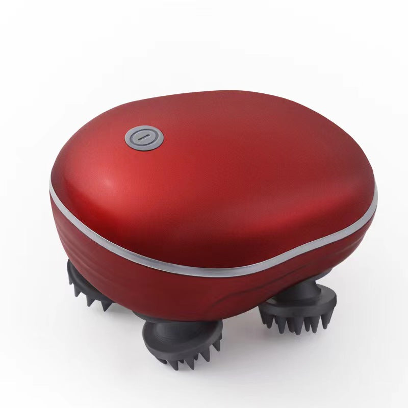 Mini Smart Electric Scalp Massager with Red Light