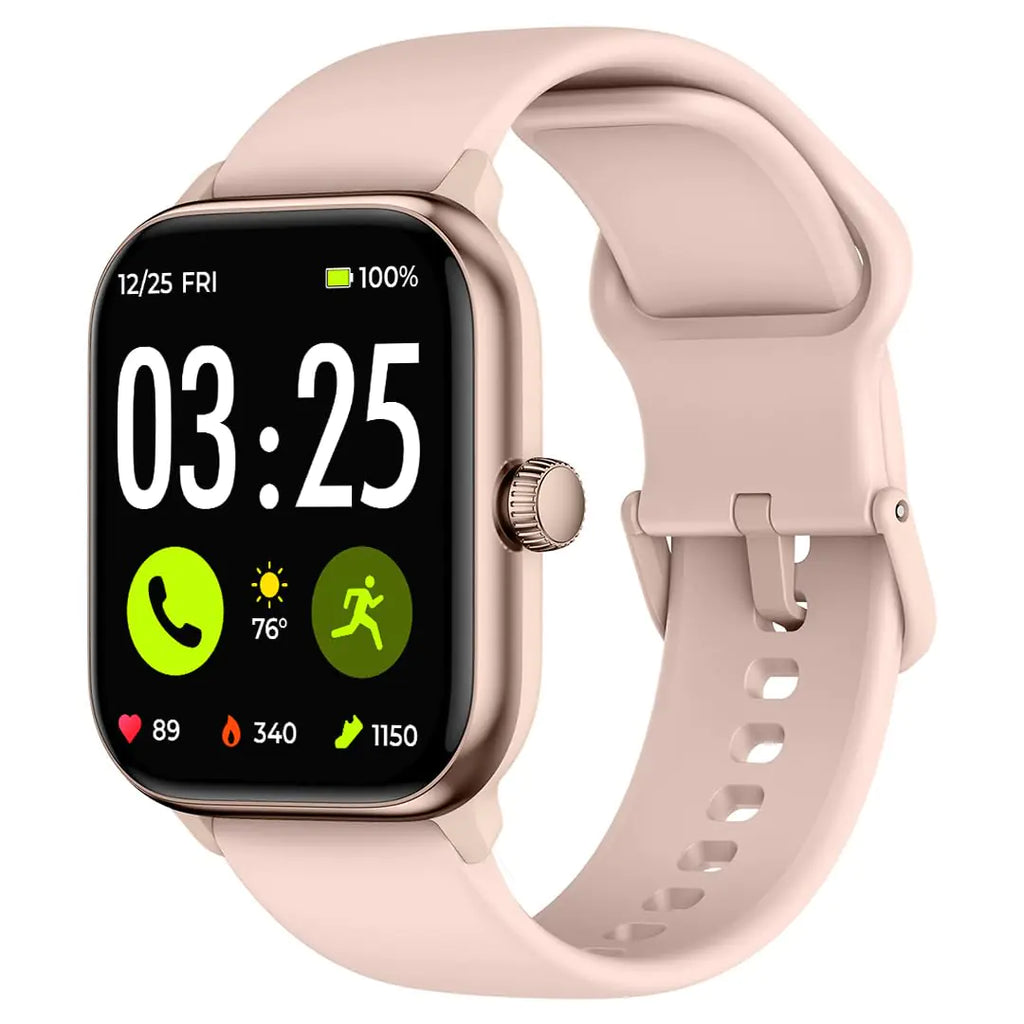 Spade & Co Health Smartwatch 4 - Smartwatch for Men & Women Heart Rate Sleep & SpO2 Monitor Pedometer Fitness Tracker Answer/Make Calls IP68 Waterproof iOS & Android Compatible