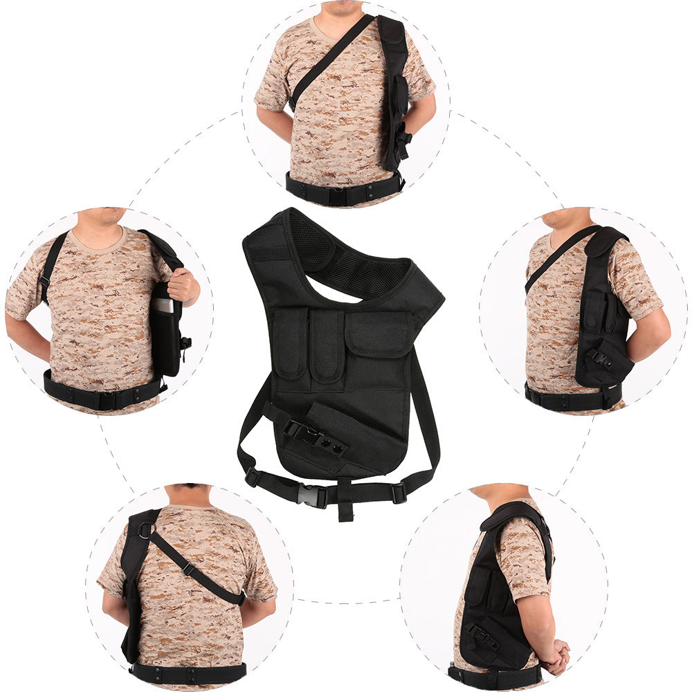 Tactical Army Underarm Holster Vest for Mobile Accessories