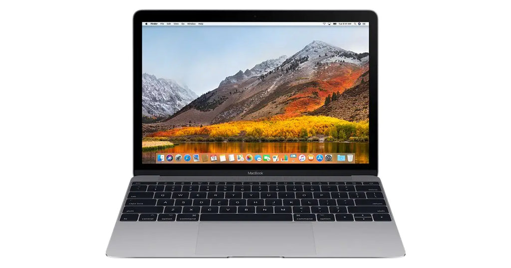 Apple MacBook 12in Laptop w/ Retina Display 1.2GHz Core M (MJY42LL/A) 8GB Memory 512GB Solid State Drive Space Gray (Space Gray)(Renewed)