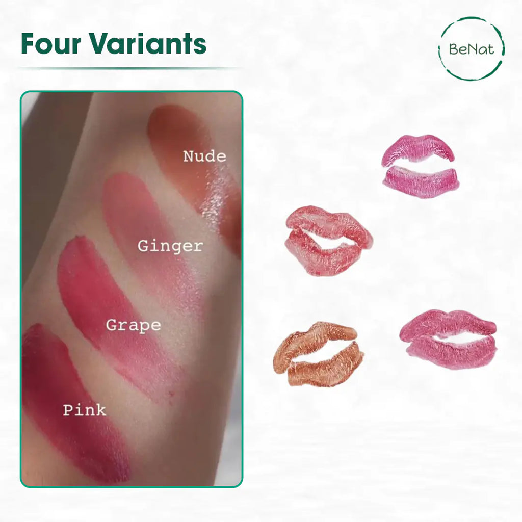 Lip & Cheek Bloom. 2 in 1 Natural Lipstick for Vibrant Color.