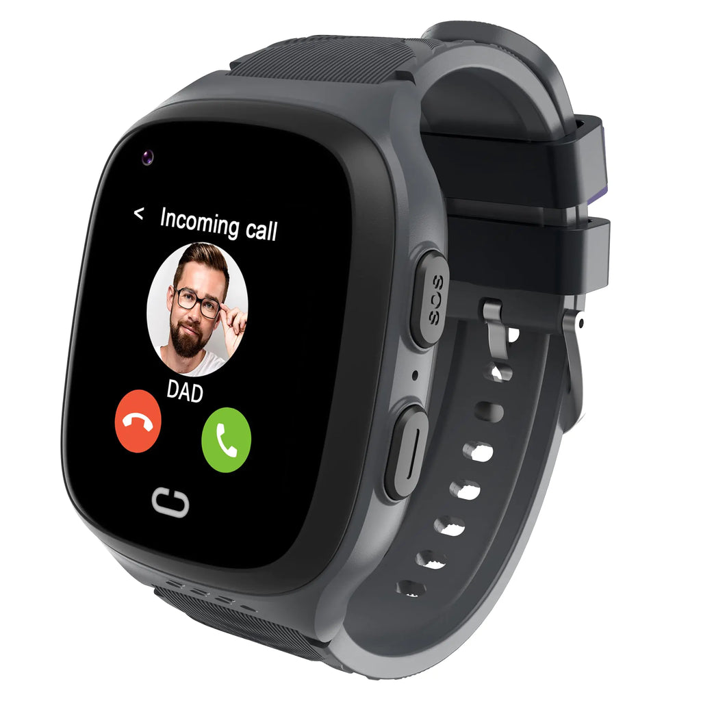 Toloso 4G Kids Smart Watch Phone GPS Tracker Smart Watch for Kids Girls Boys Calling SOS Voice & Video Chat Alarm Pedometer Camera Best Gifts for Kids