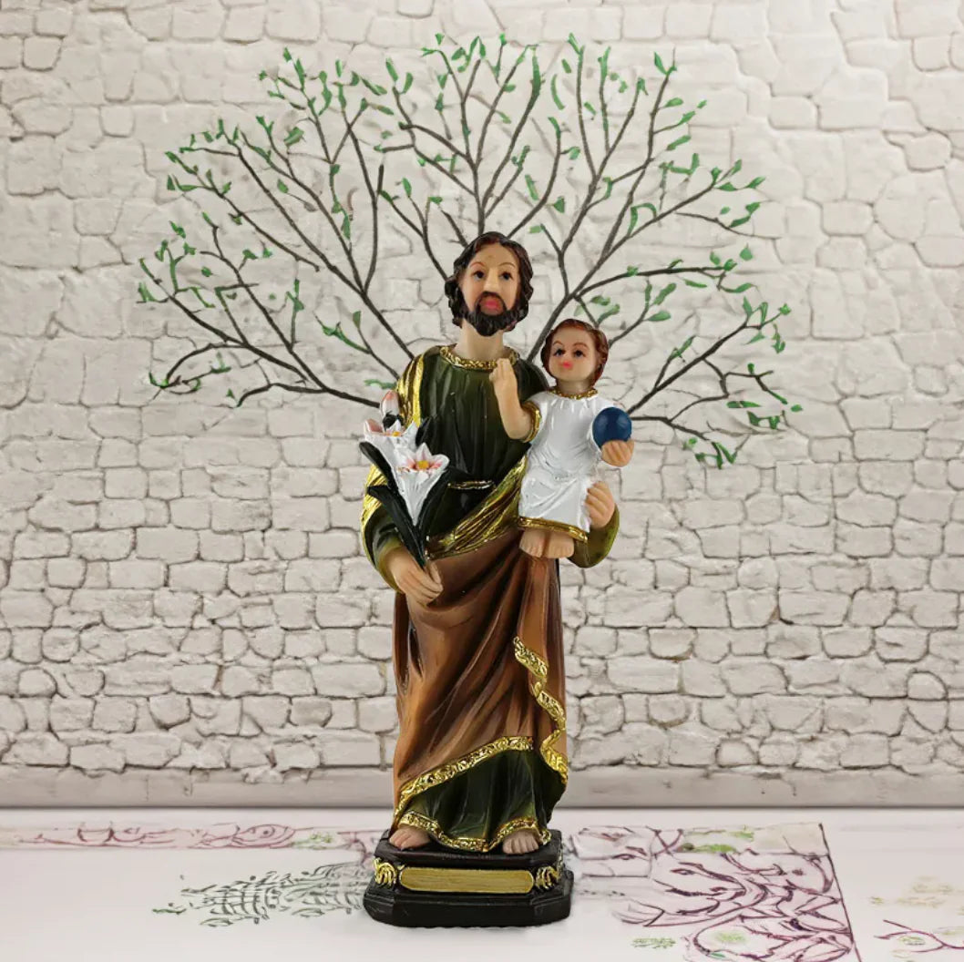 Nativity Scene Resin Figurine Set