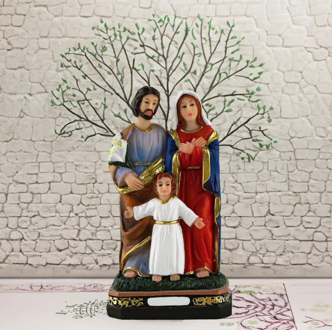 Nativity Scene Resin Figurine Set