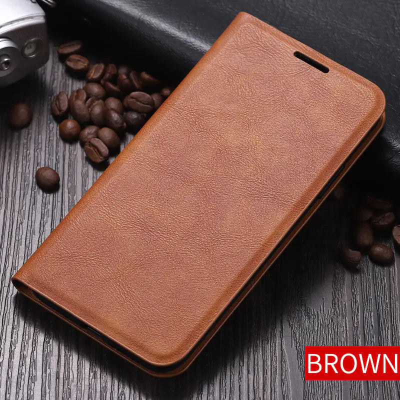 iPhone XS Flip Case - Luxury Protective Cover for iPhone