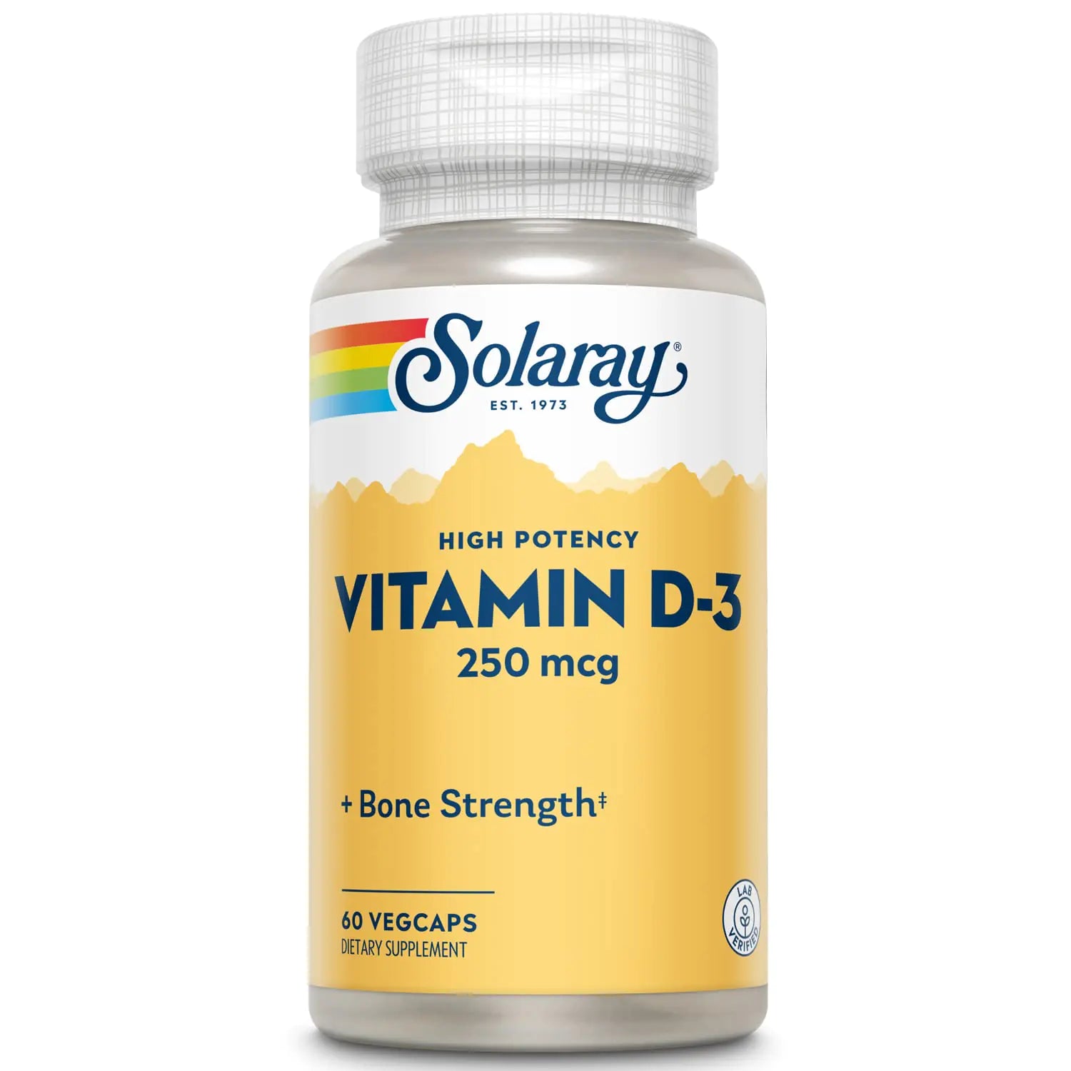 Solaray D3 10000 LU VCapsules | 60 Count