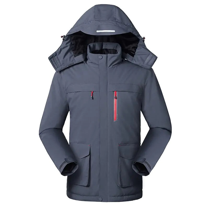 Smart Heated Jacket for Fishing and Skiing Apparel